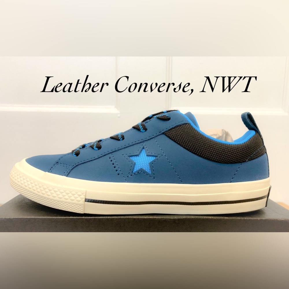 Converse One Star "Sierra Blue" Grade School Kids' Shoe